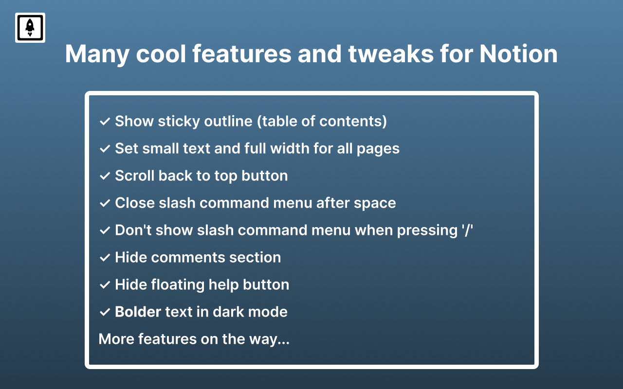 Notion Boost - 截图 2