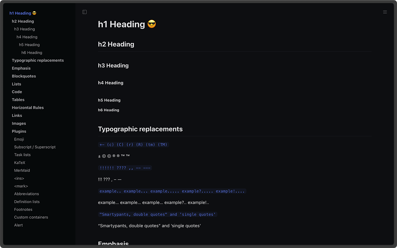 Markdown Reader - 截图 5