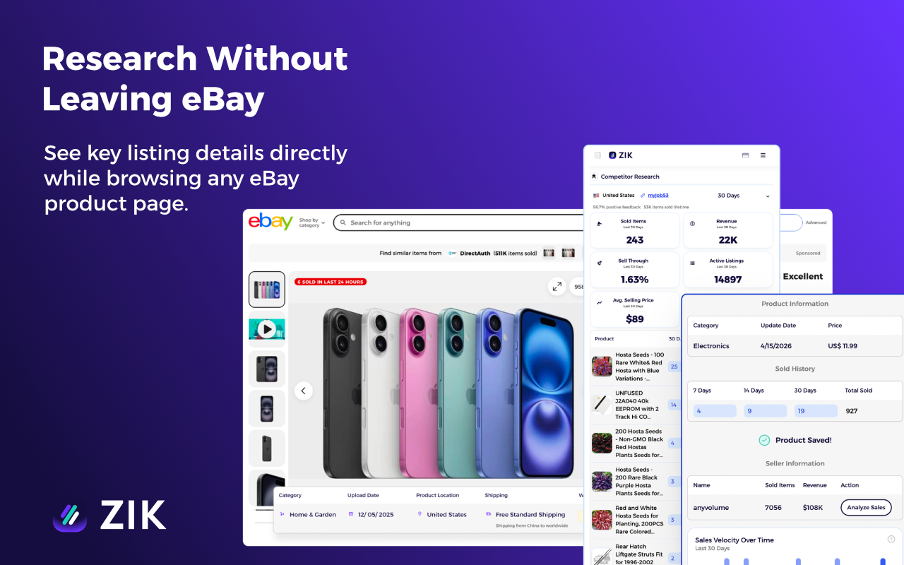 eBay Sold History Button - See Item Purchase History - 截图 2