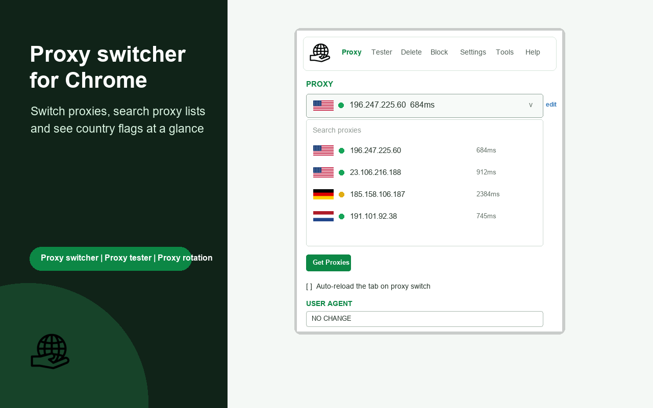 BP Proxy Switcher - 截图 1