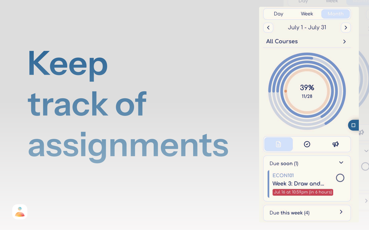 BetterCampus (prev. BetterCanvas) - 截图 1
