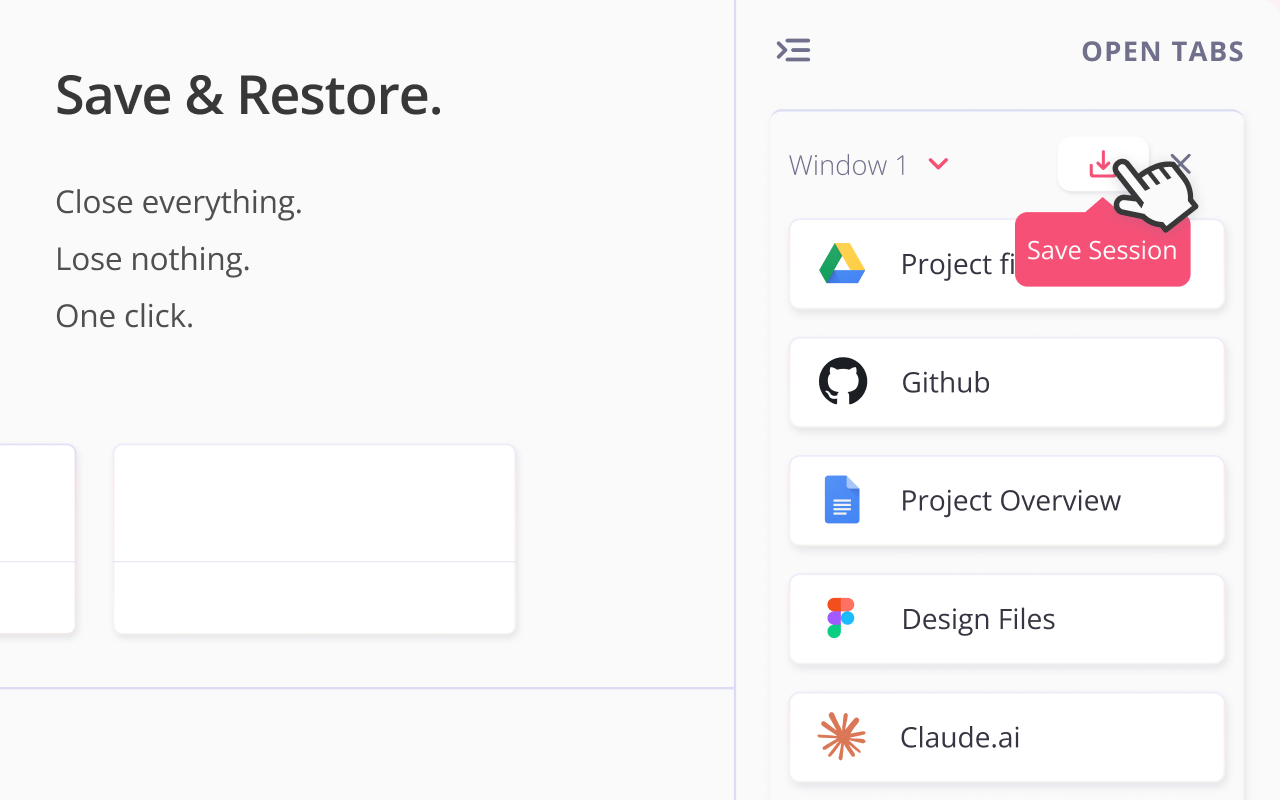Toby: Tab Management Tool - 截图 4