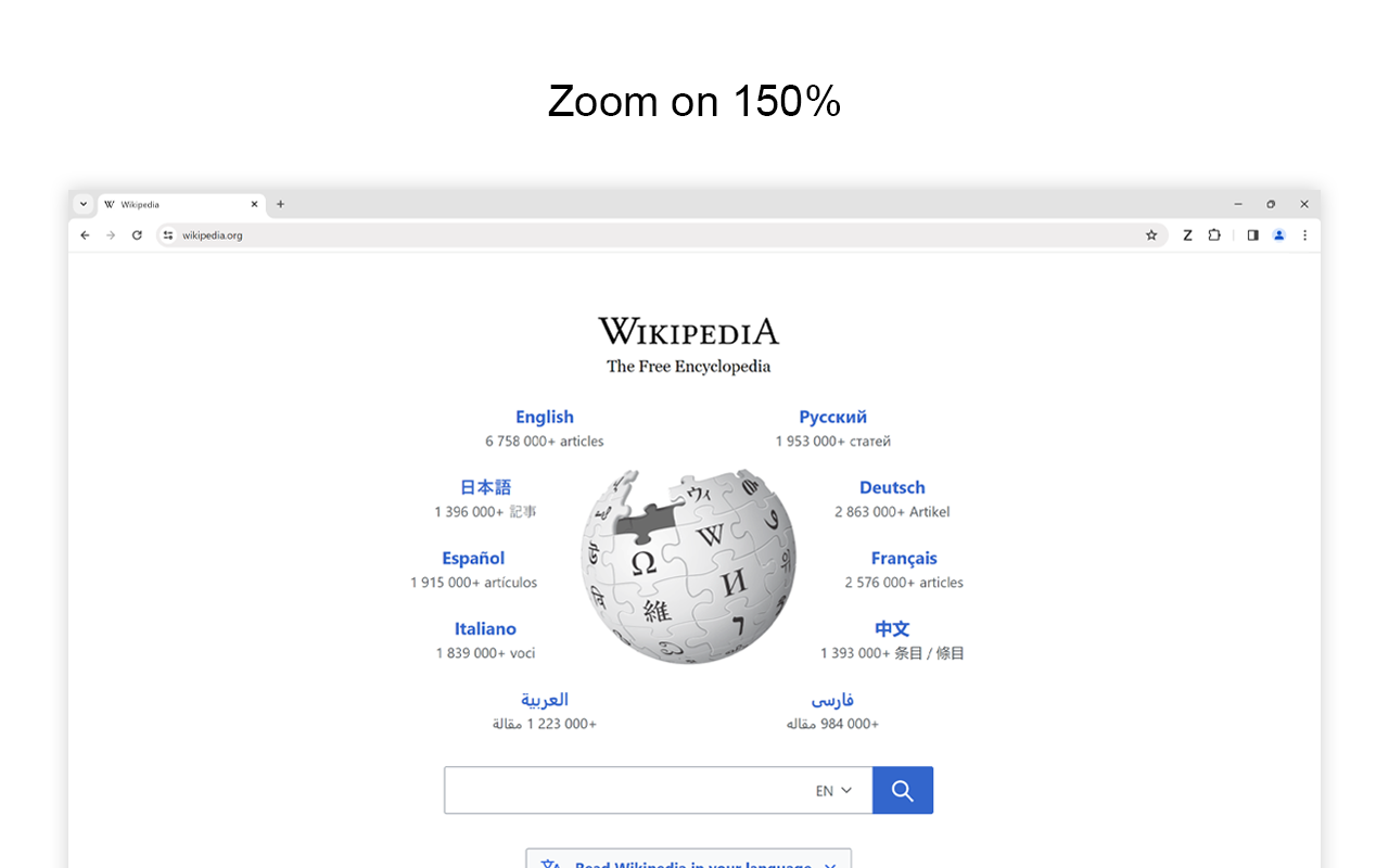 缩放 for Google Chrome - 截图 4