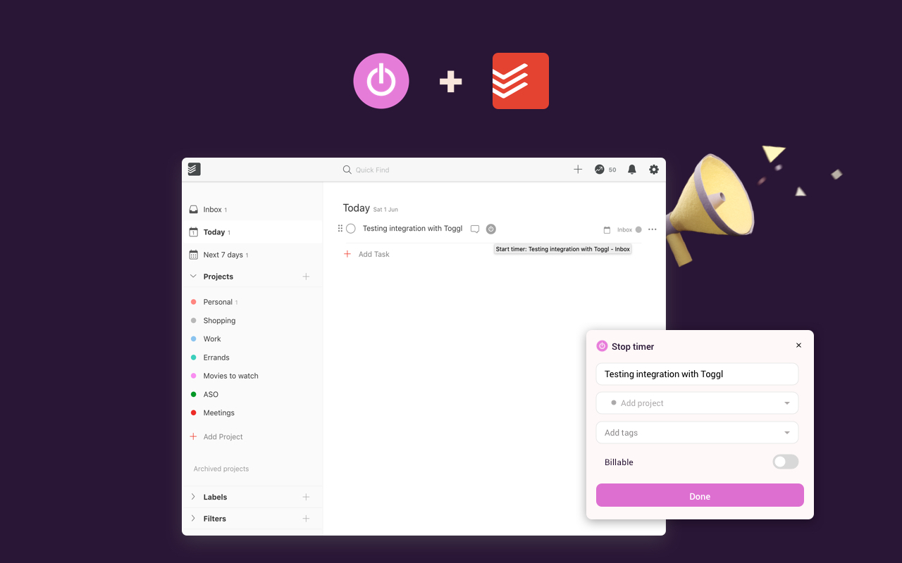 Toggl Track: Productivity & Time Tracker - 截图 2