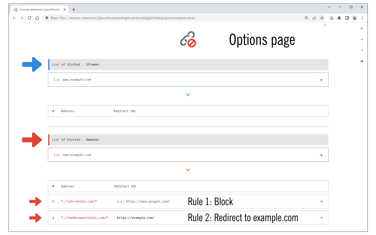 Block Site - 截图 1