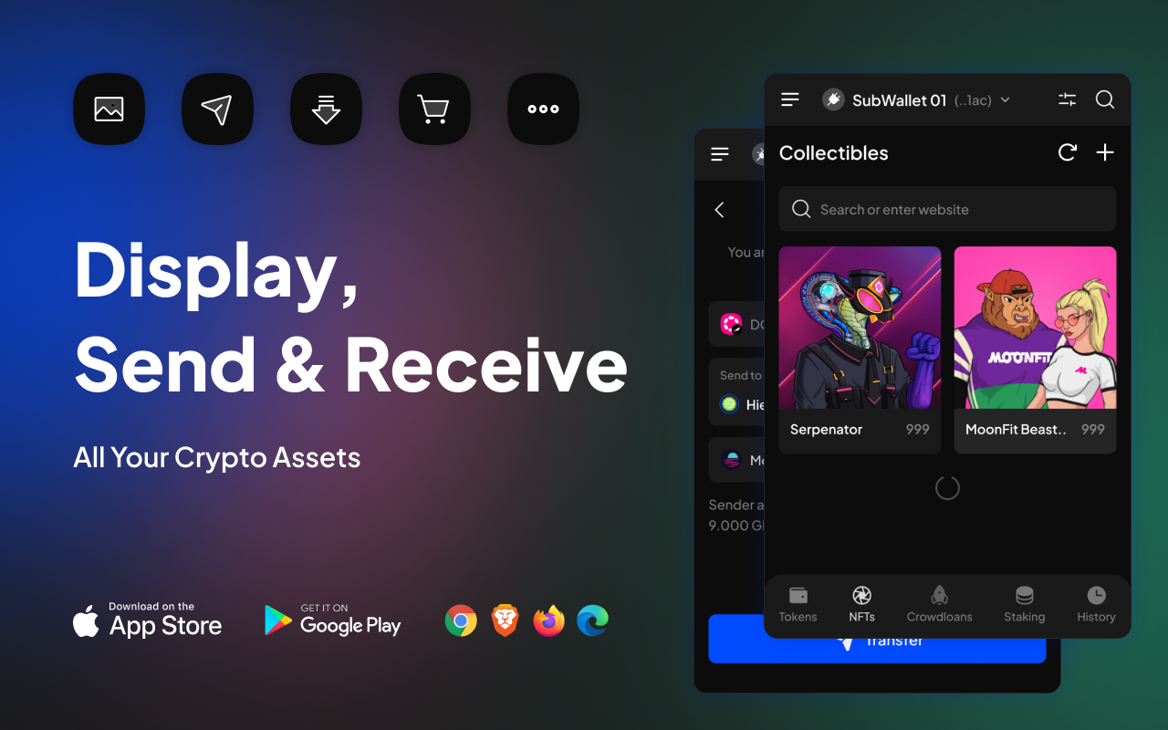 SubWallet - Polkadot Wallet - 截图 1