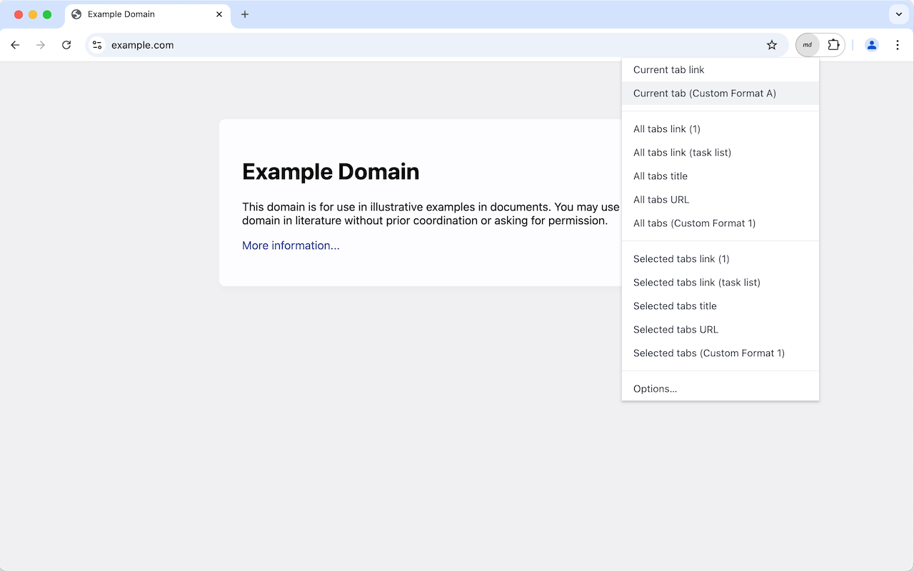 Copy as Markdown - 截图 3