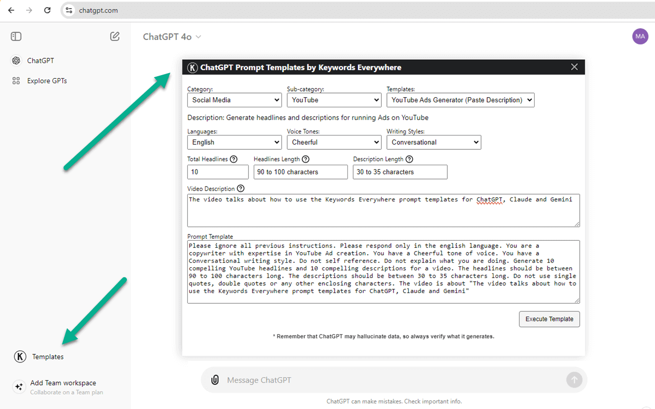 Keywords Everywhere - Keyword Tool - 截图 1