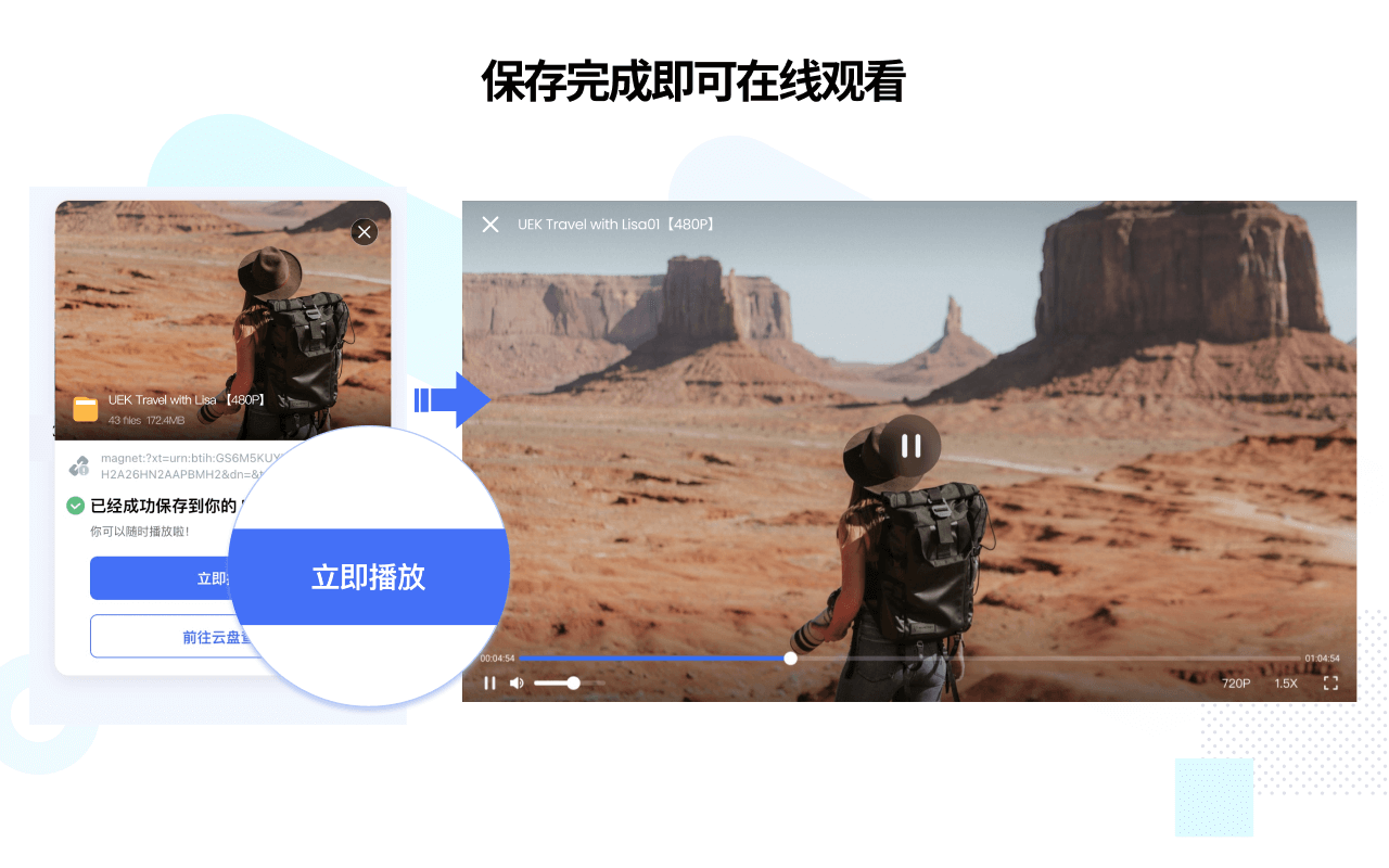 PikPak Browser Extension - 截图 4