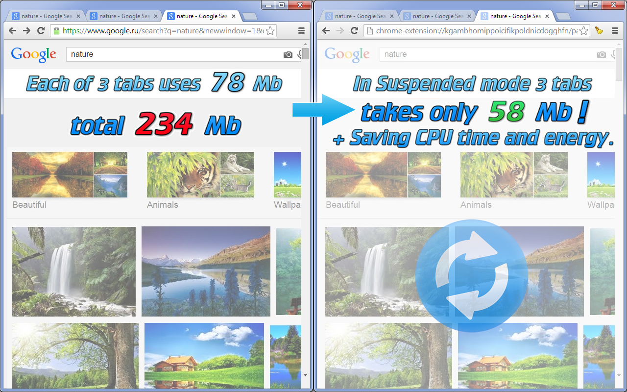 Tab Suspender - 截图 1
