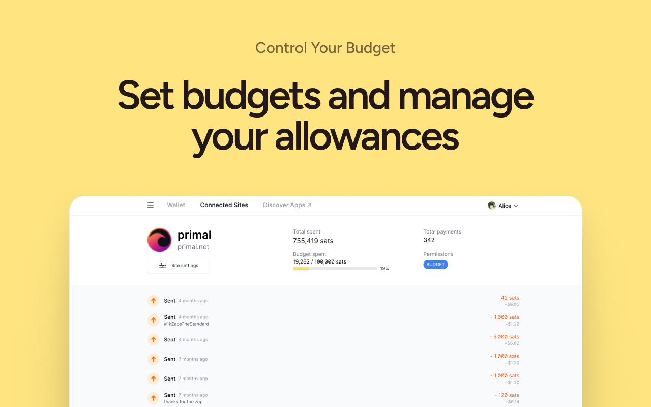 Alby - Bitcoin Wallet for Lightning & Nostr - 截图 2
