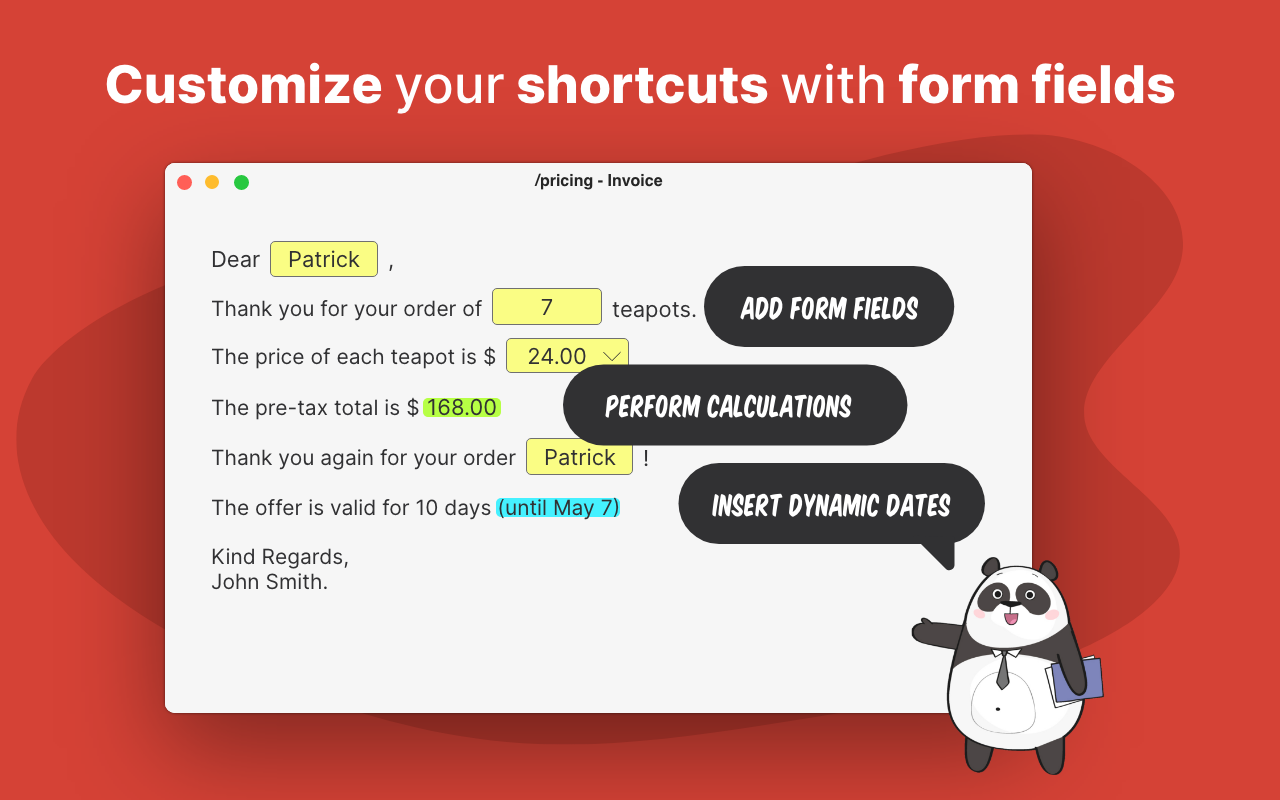 Text Blaze: Templates and Snippets - 截图 3