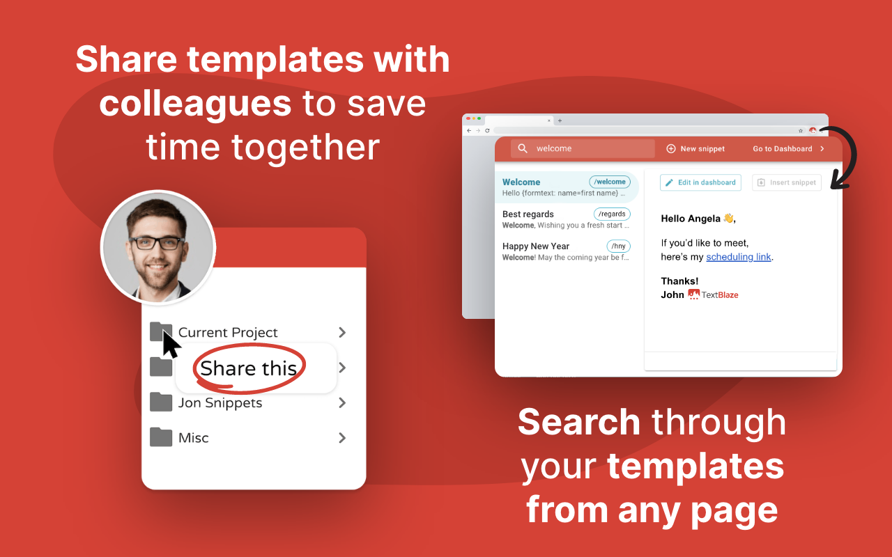 Text Blaze: Templates and Snippets - 截图 4