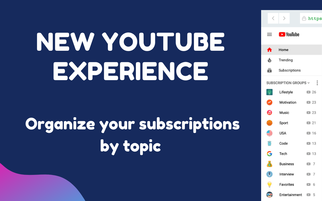 PocketTube: Youtube Subscription Manager - 截图 4