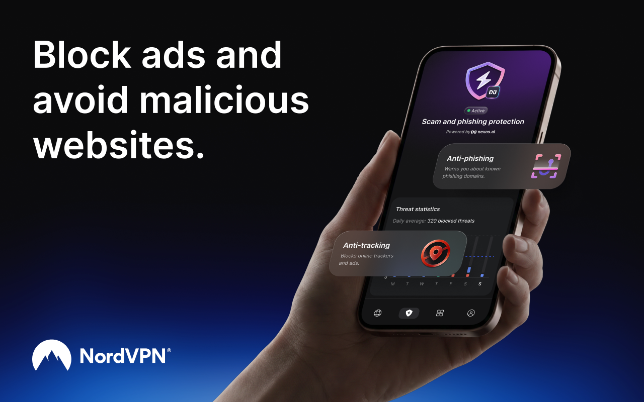 for Chrome: Nord proxy protection - 截图 1