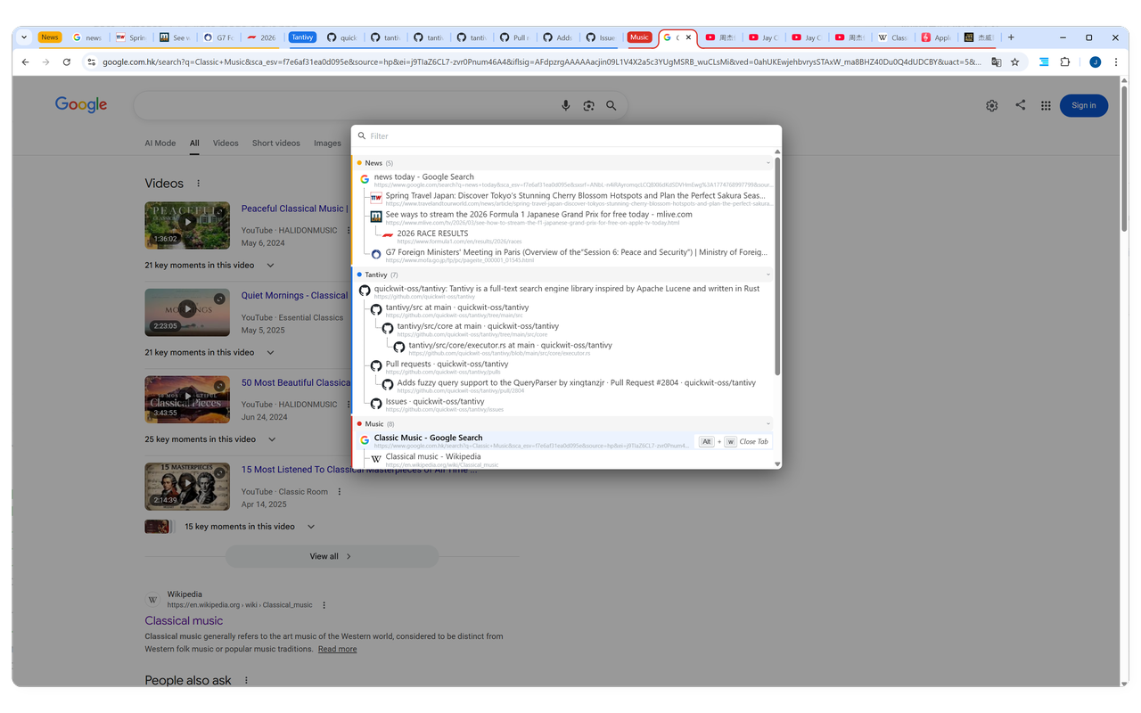Tree Style Tab - 截图 6