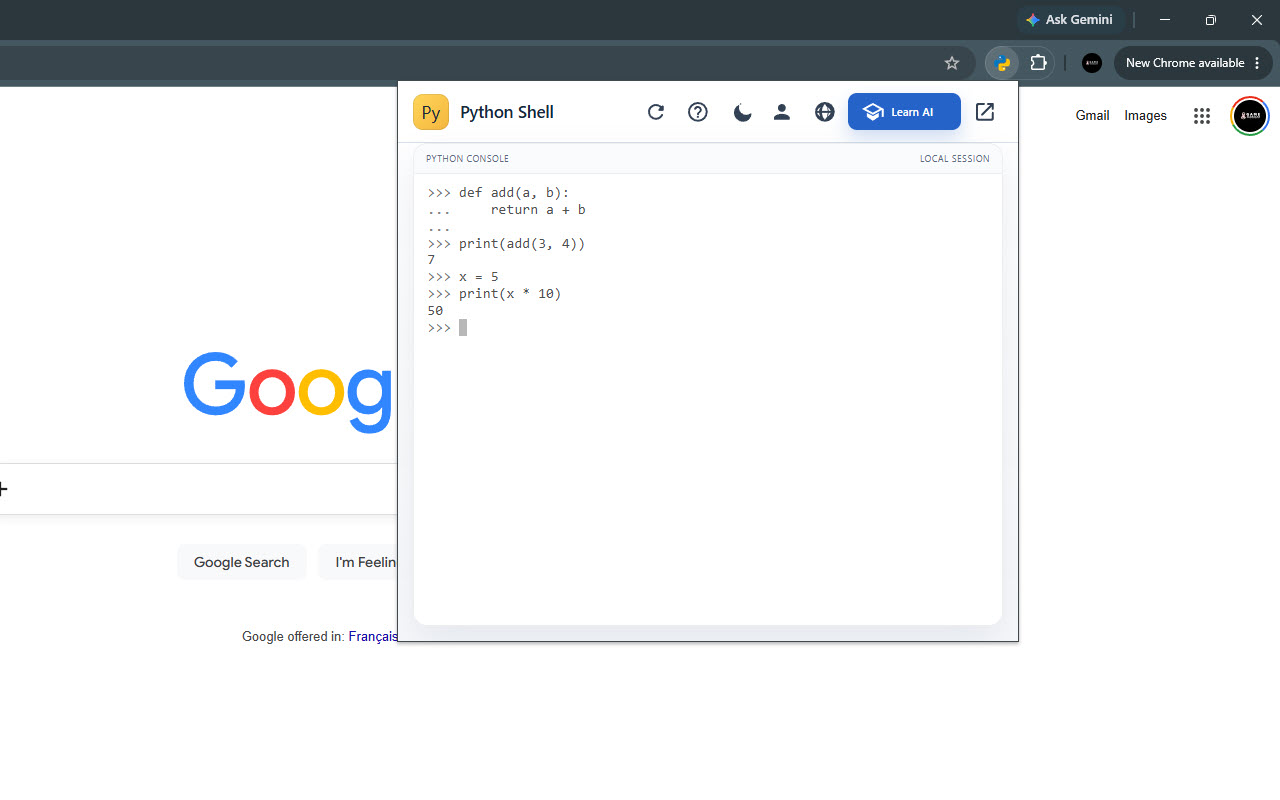 Python Shell - 截图 4