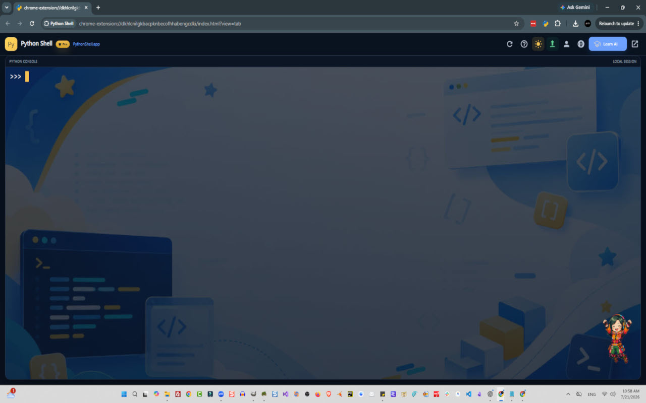 Python Shell - 截图 5