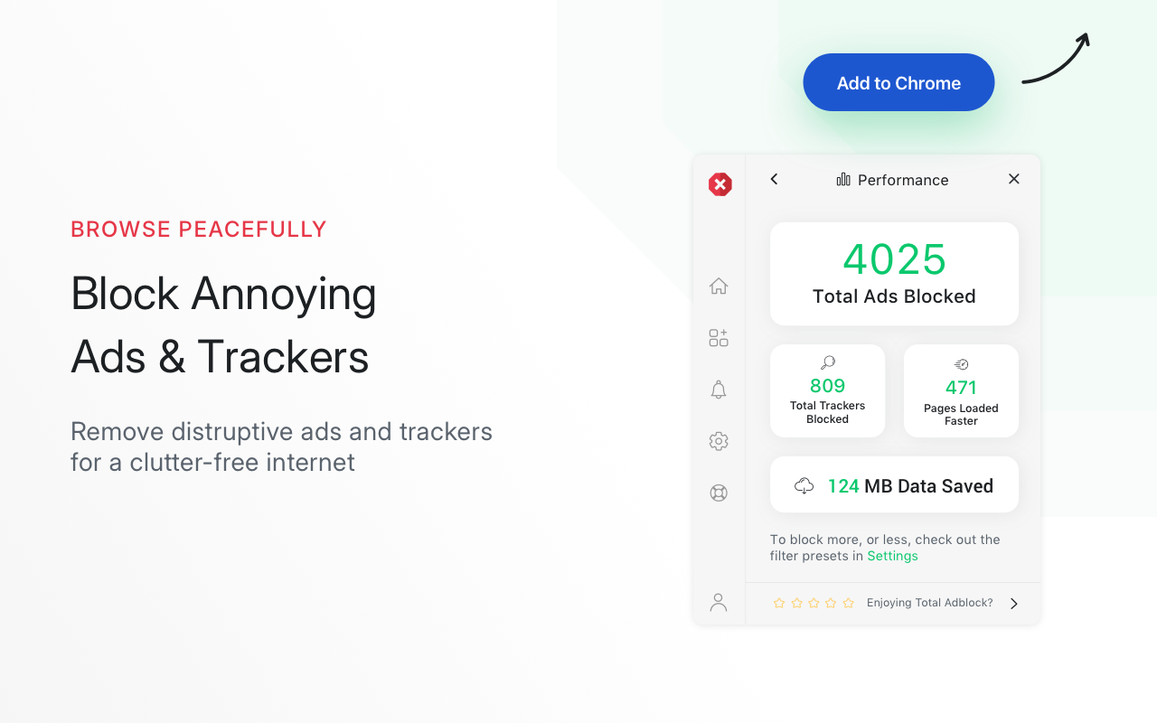 Total Adblock - Ad Blocker - 截图 1