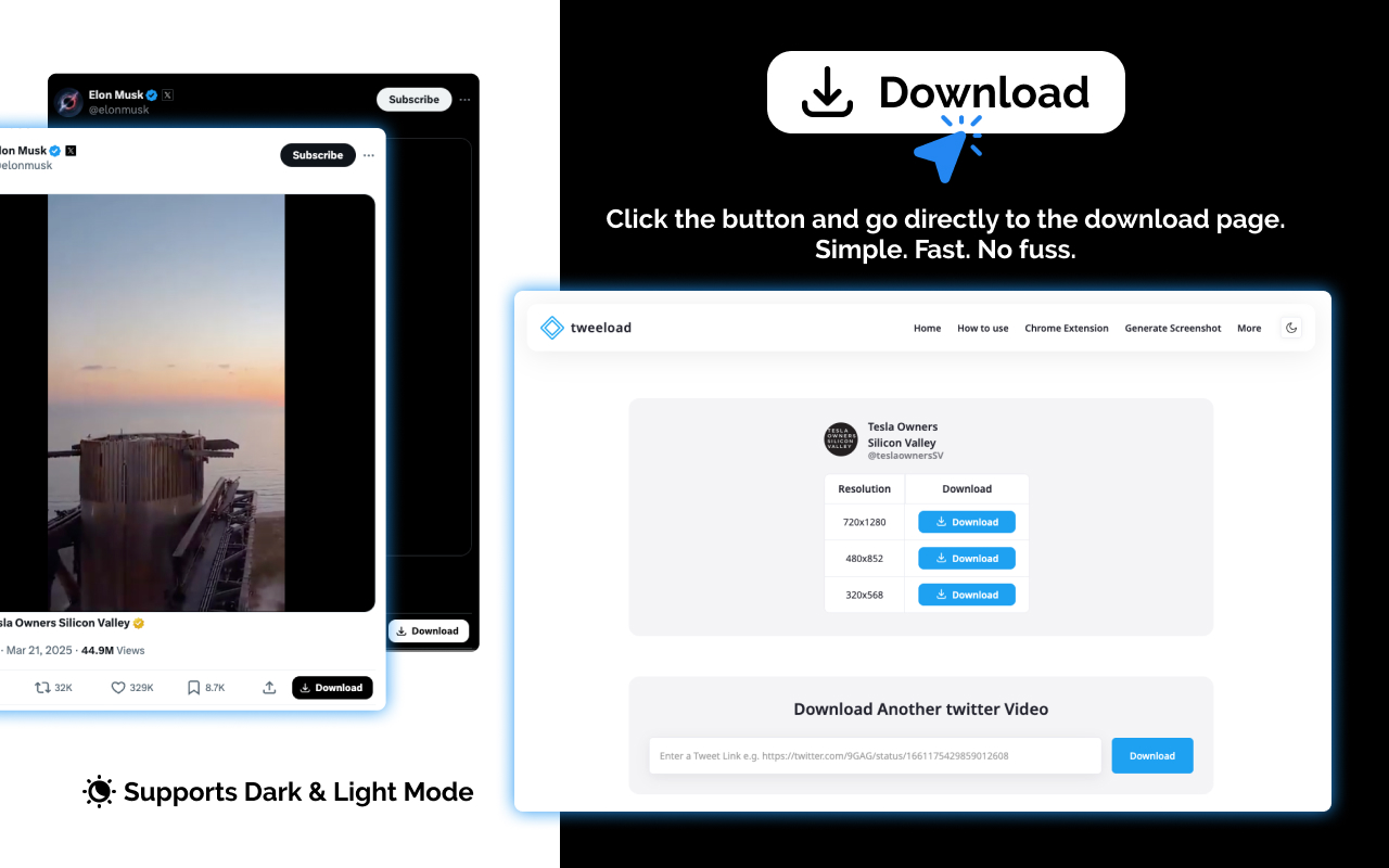 Twitter Video Downloader - Tweeload - 截图 2