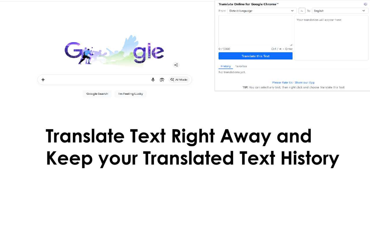 Translate Online for Google Chrome™ - 截图 2