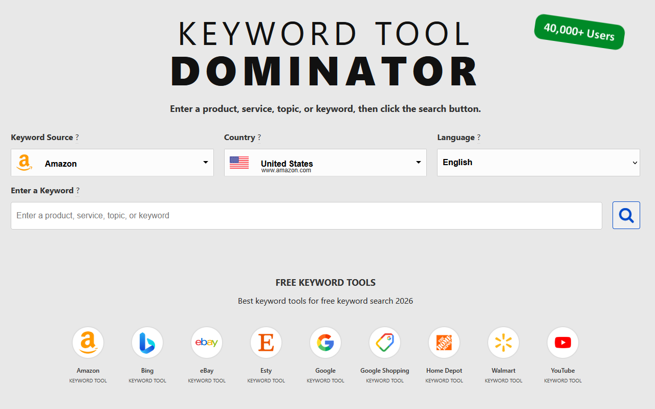 Keyword Tool Dominator - 截图 4