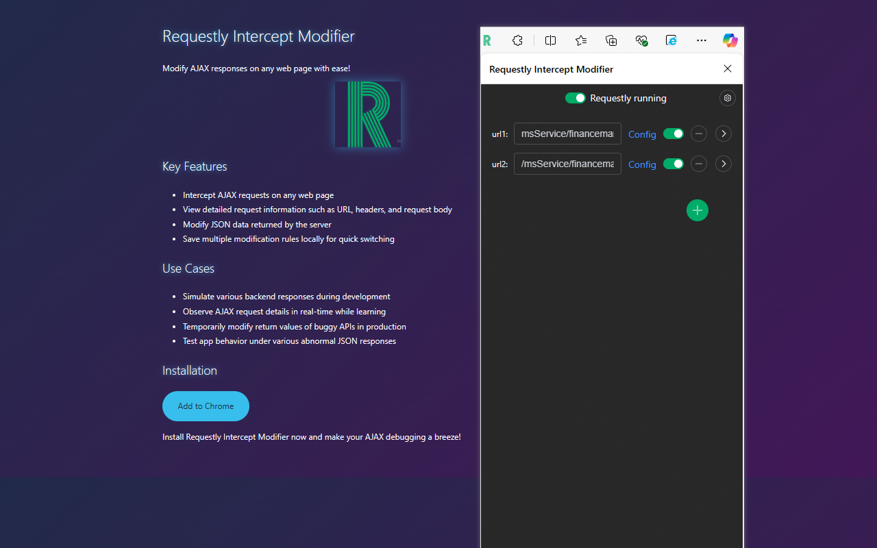 Requestly Intercept Modifier - 截图 3