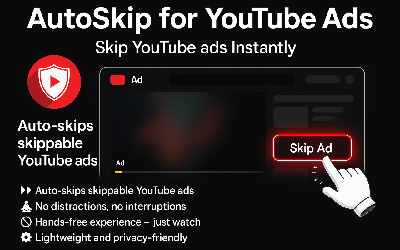 Ad & Intro Skip for YT, Netflix - 截图 2