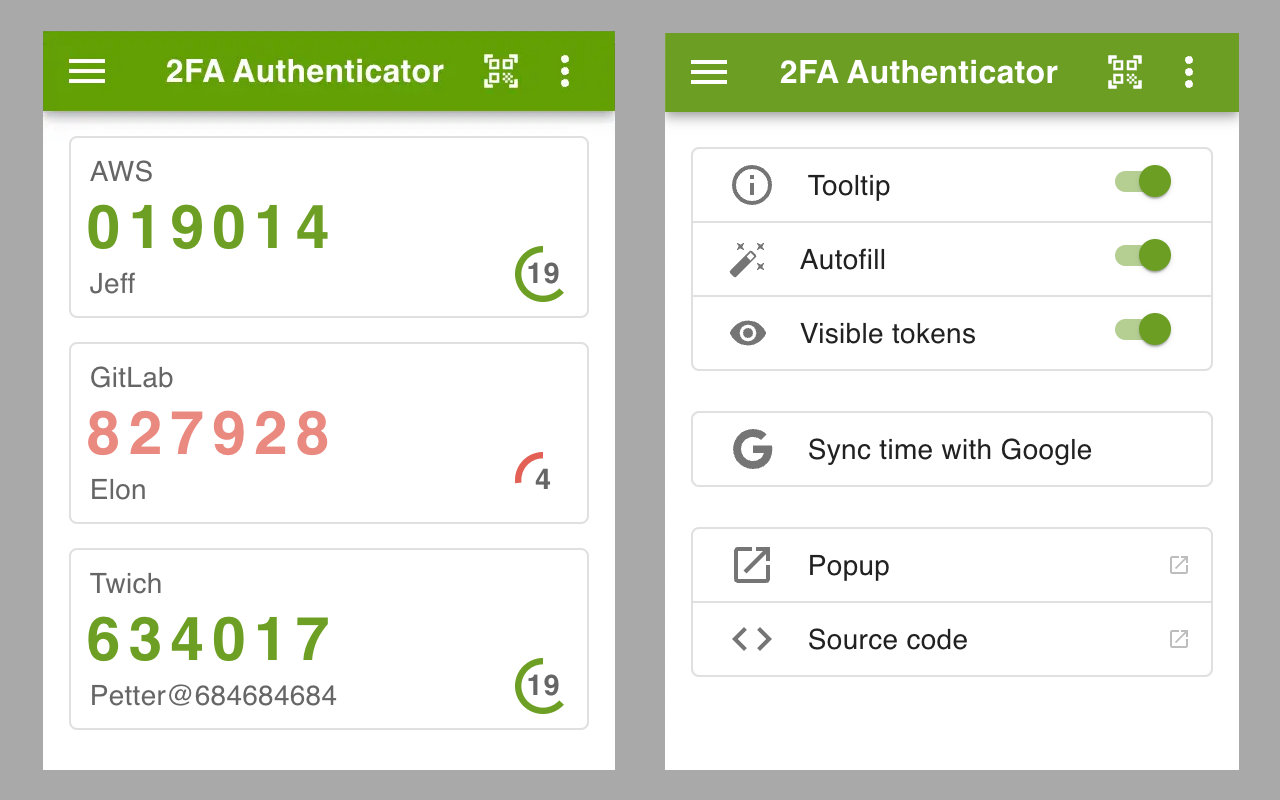 2FA Authenticator - 截图 2