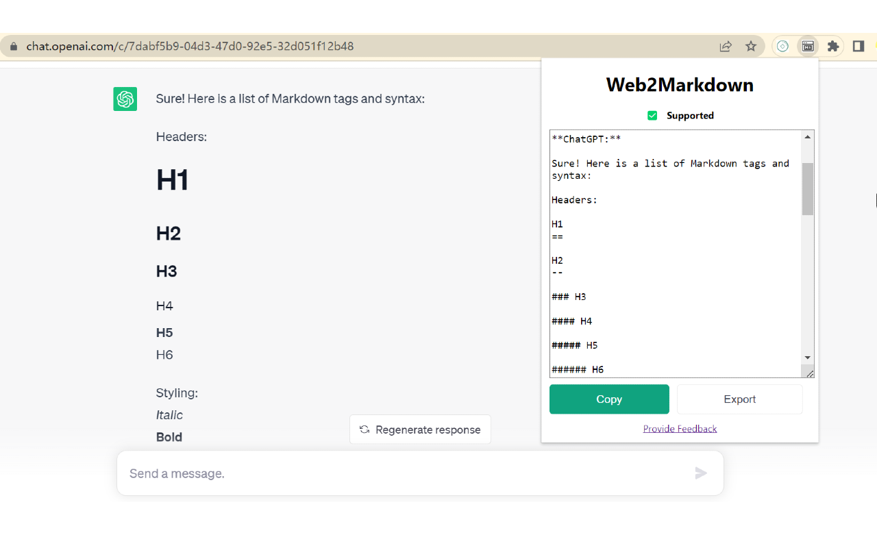 Web2Markdown - Markdown Web Clipper - 截图 1