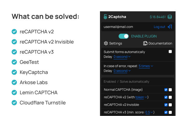 Captcha Solver: Auto Recognition and Bypass - 截图 3