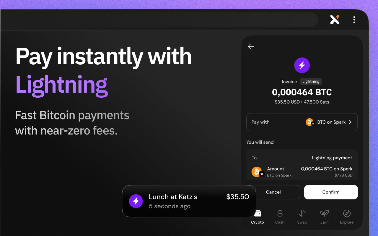 Xverse: Bitcoin Crypto Wallet - 截图 6