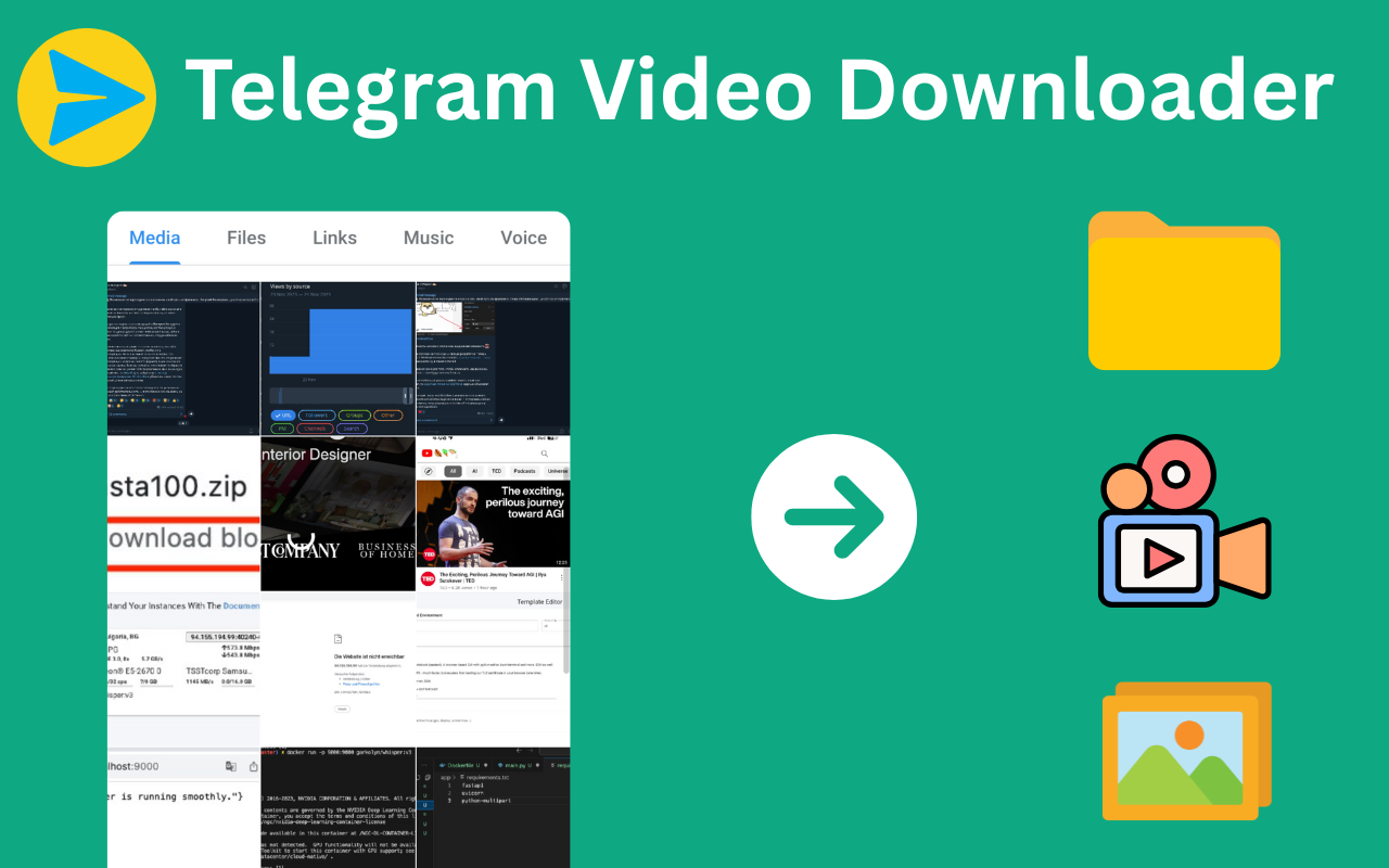 Telegram Video Downloader - TG Downloader - 截图 5