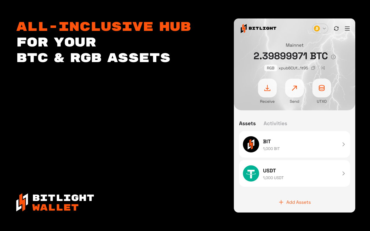 Bitlight Wallet - 截图 1