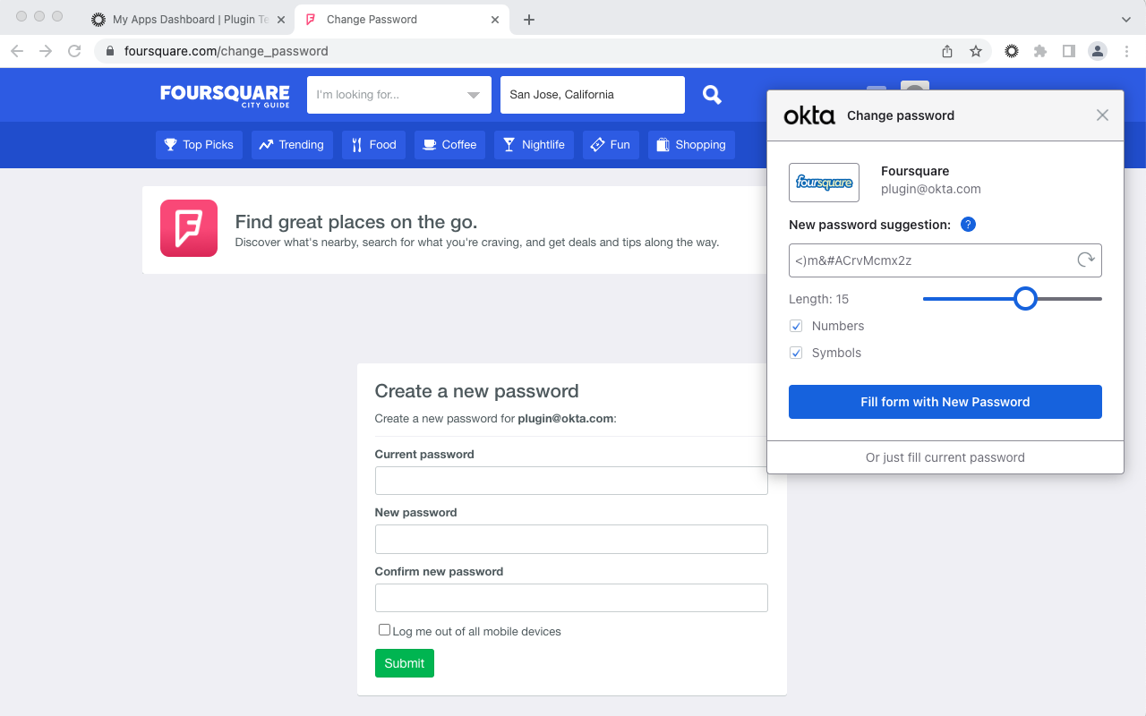 Okta Browser Plugin - 截图 3