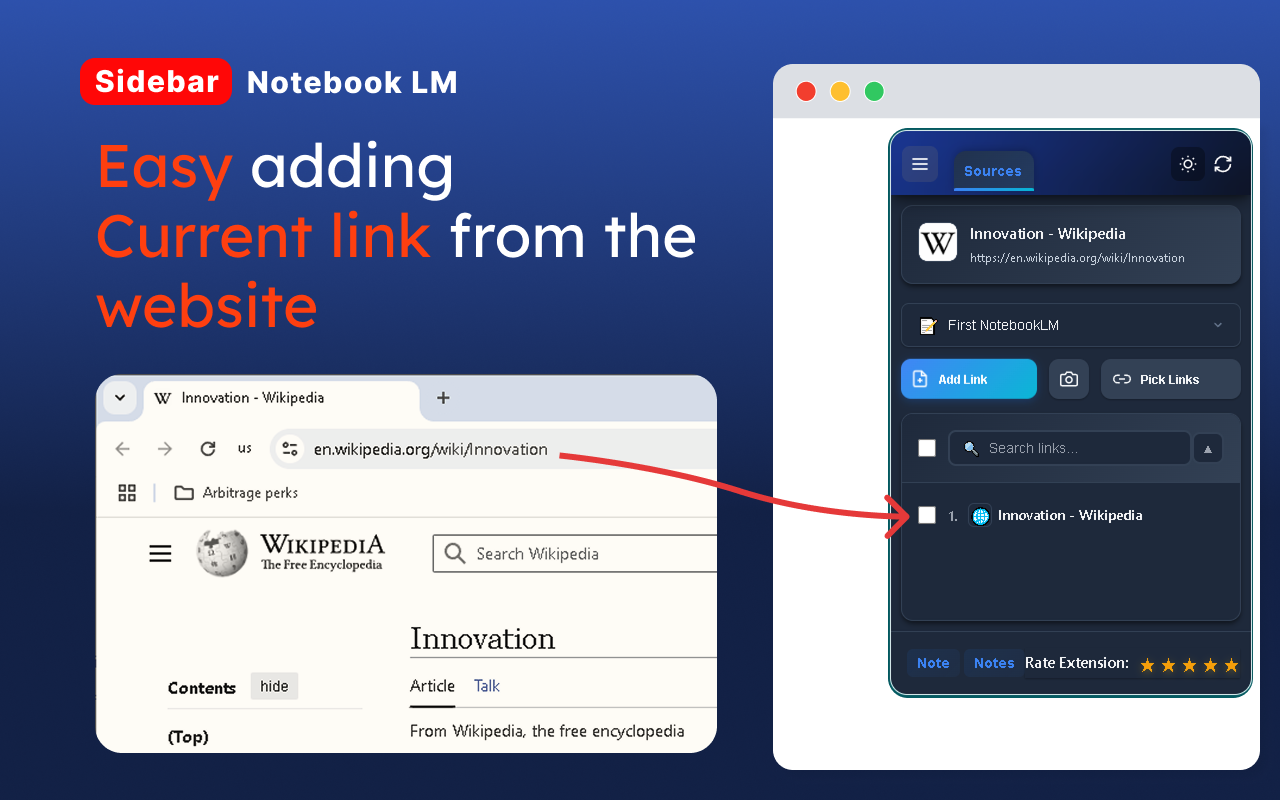 NotebookLM AI Sidebar - 截图 3