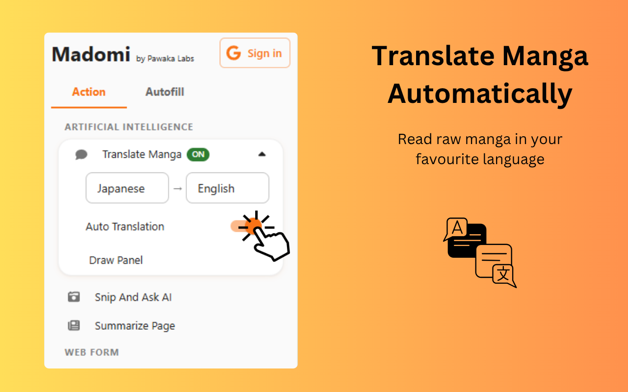 Madomi - Manga Translator - 截图 3