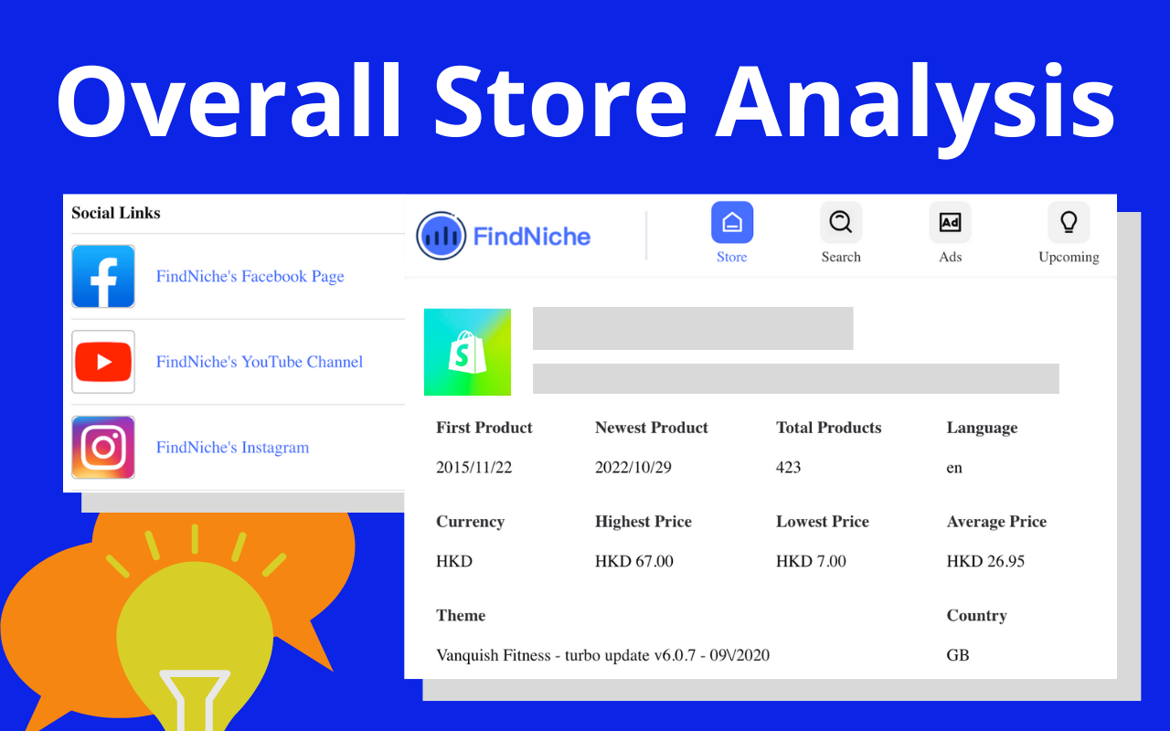 FindNiche - Shopify™ store traffic analysis - 截图 4