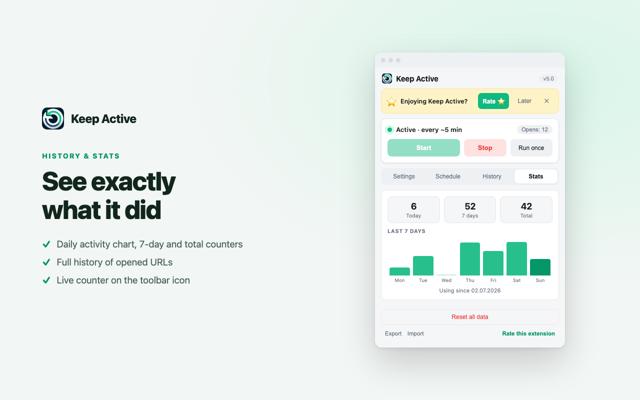 Keep Active - 截图 5
