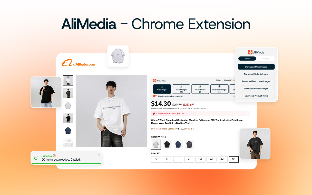 AliMedia | AliExpress image/video download - 截图 2