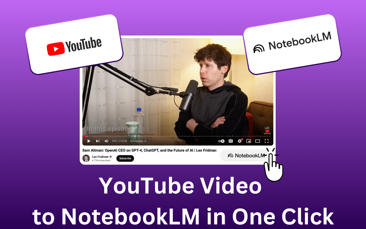 YouTube to NotebookLM - YouTube to Gemini Notebook - 截图 2