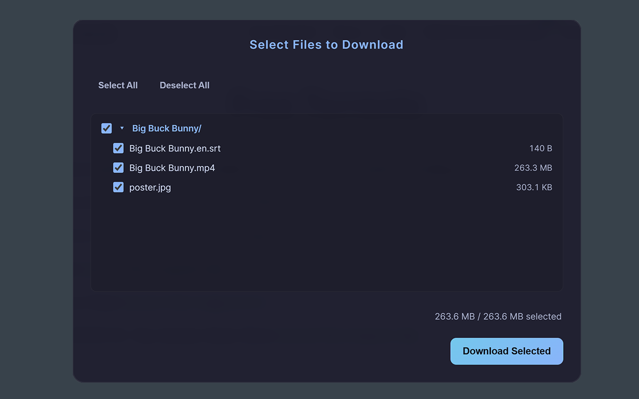 qBittorrent Web UI Companion - 截图 2