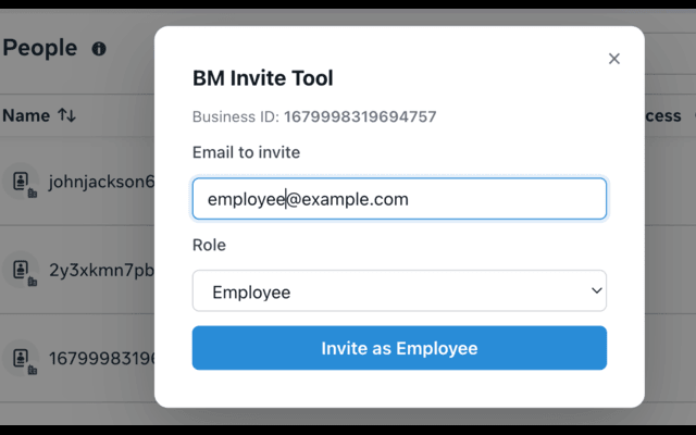 bm-invite-tool - 截图 1