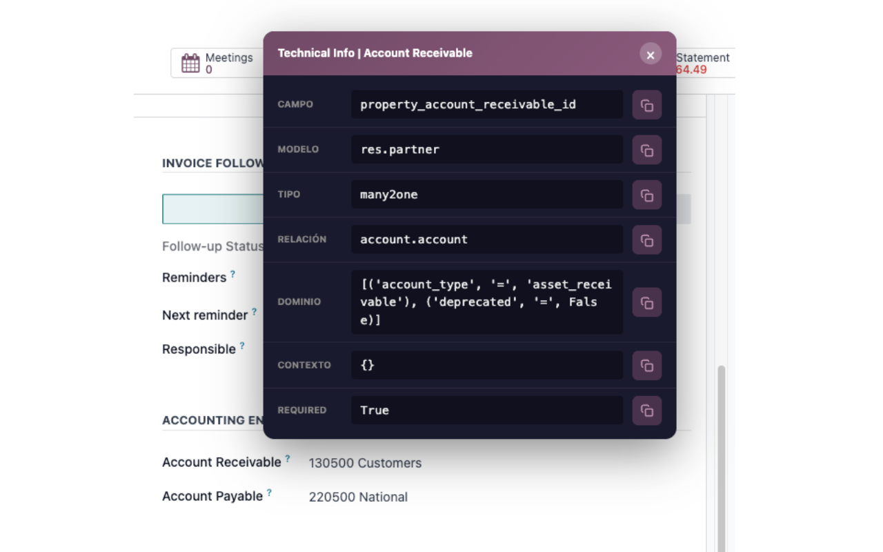 OdooSnip - Developer Tools for Odoo - 截图 3