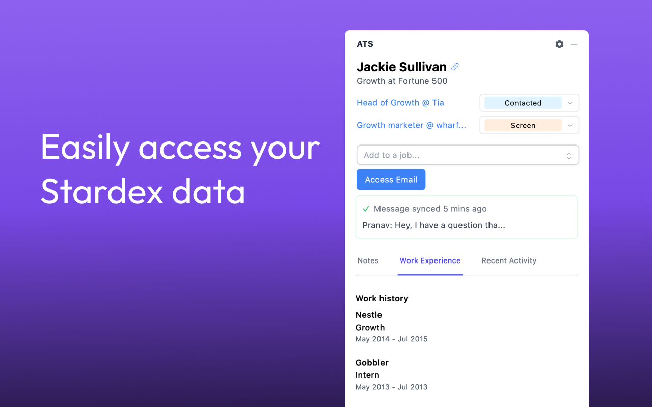 Stardex - The Agentic ATS - 截图 2