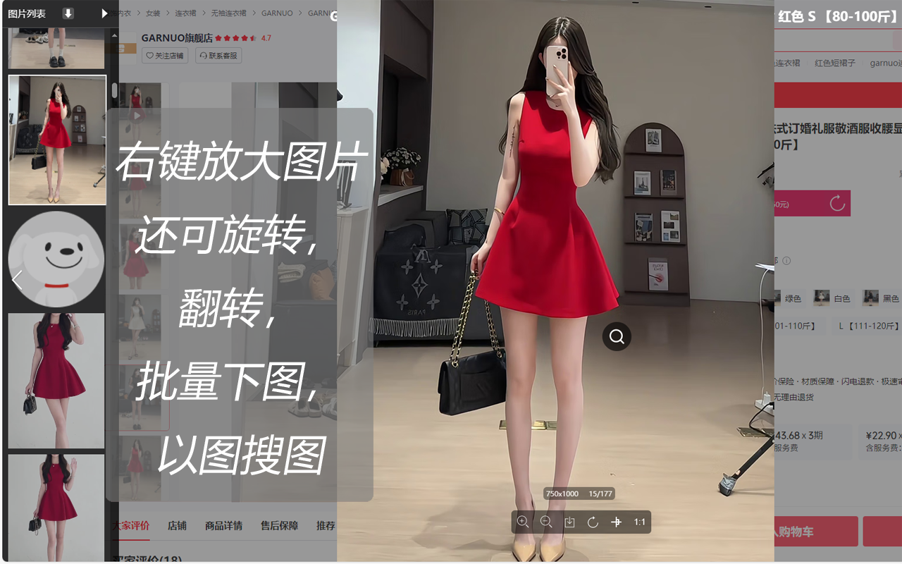 网页图片放大助手 - 截图 4