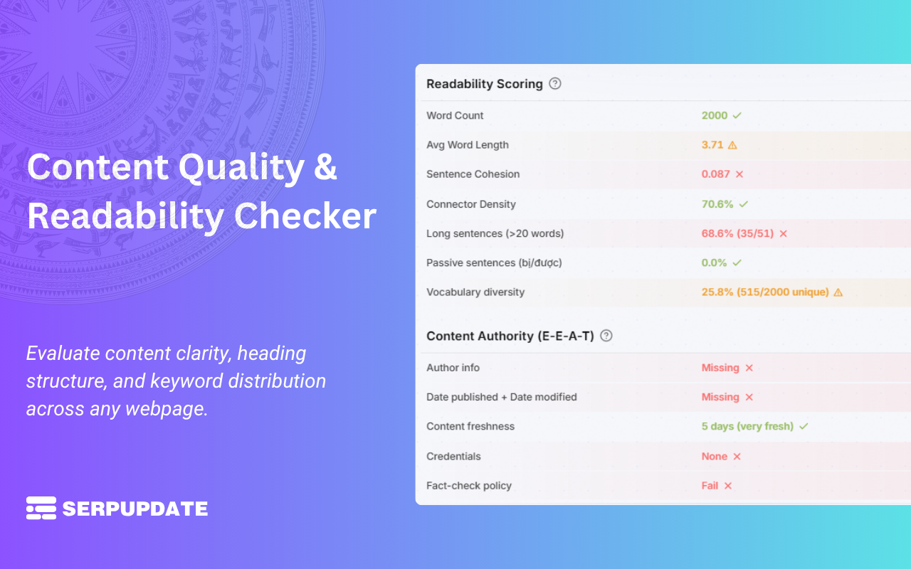 Advanced SEO/GEO Audit & Rank Checker - 截图 3