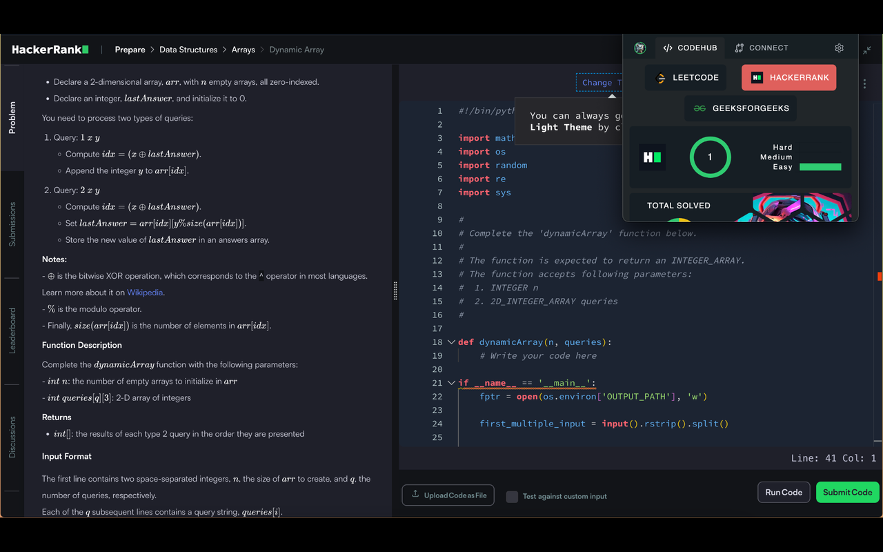LeetHub AI - Sync LeetCode, GFG & HackerRank to GitHub - 截图 2