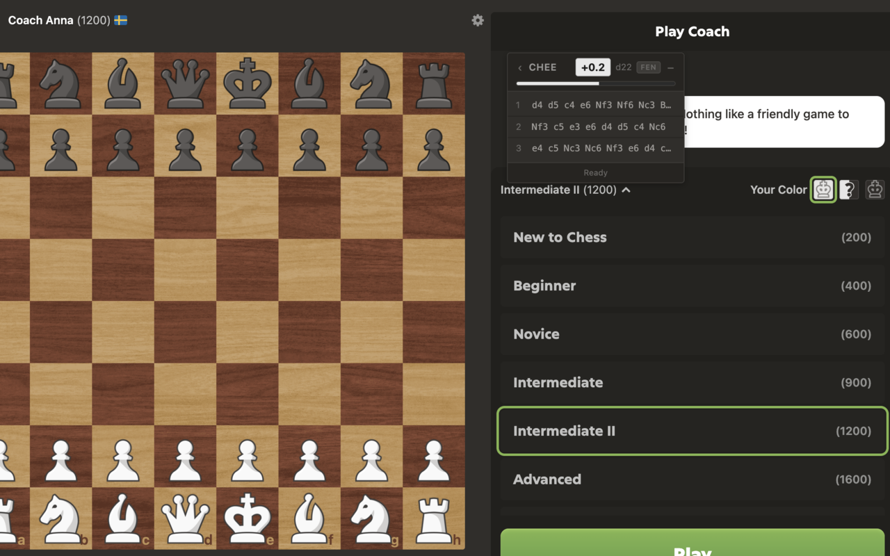 Chee - Live Chess Analysis - 截图 2