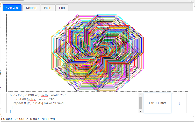 Logo Turtle Graphics - 截图 2